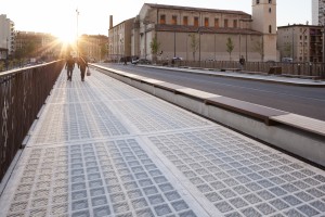 Passerelle pietonne Pave vegetal Marseille vue de haut_architecte SEURA