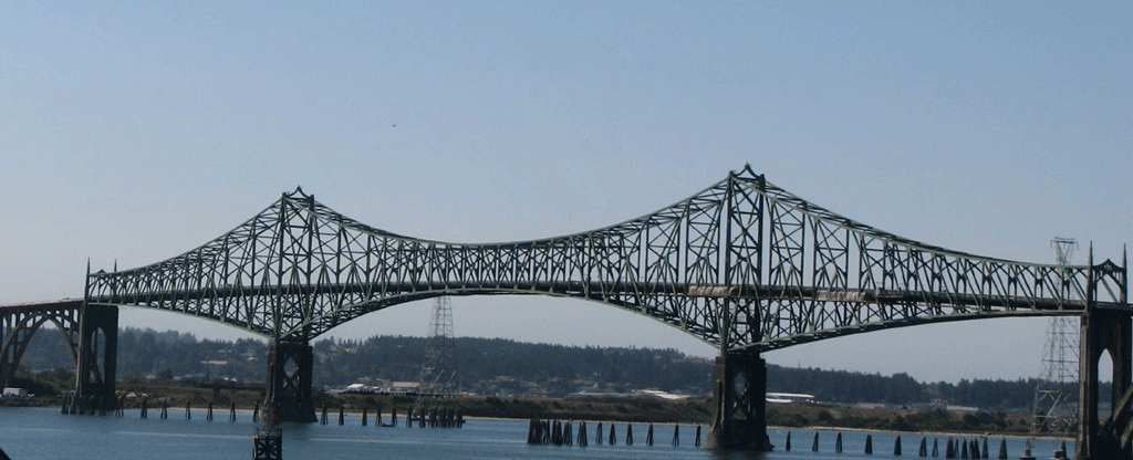 Conde B. McCullough Memorial Bridge - North Bend, Oregon, États-Unis, Photo : © David Berry