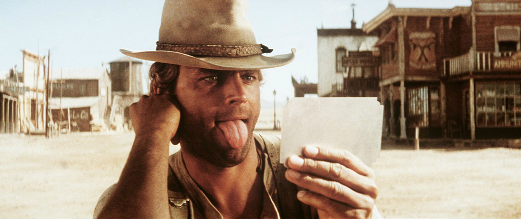 Terence Hill dans le film "Mon nom est personne" de Tonino Valerii, 1973. © DR