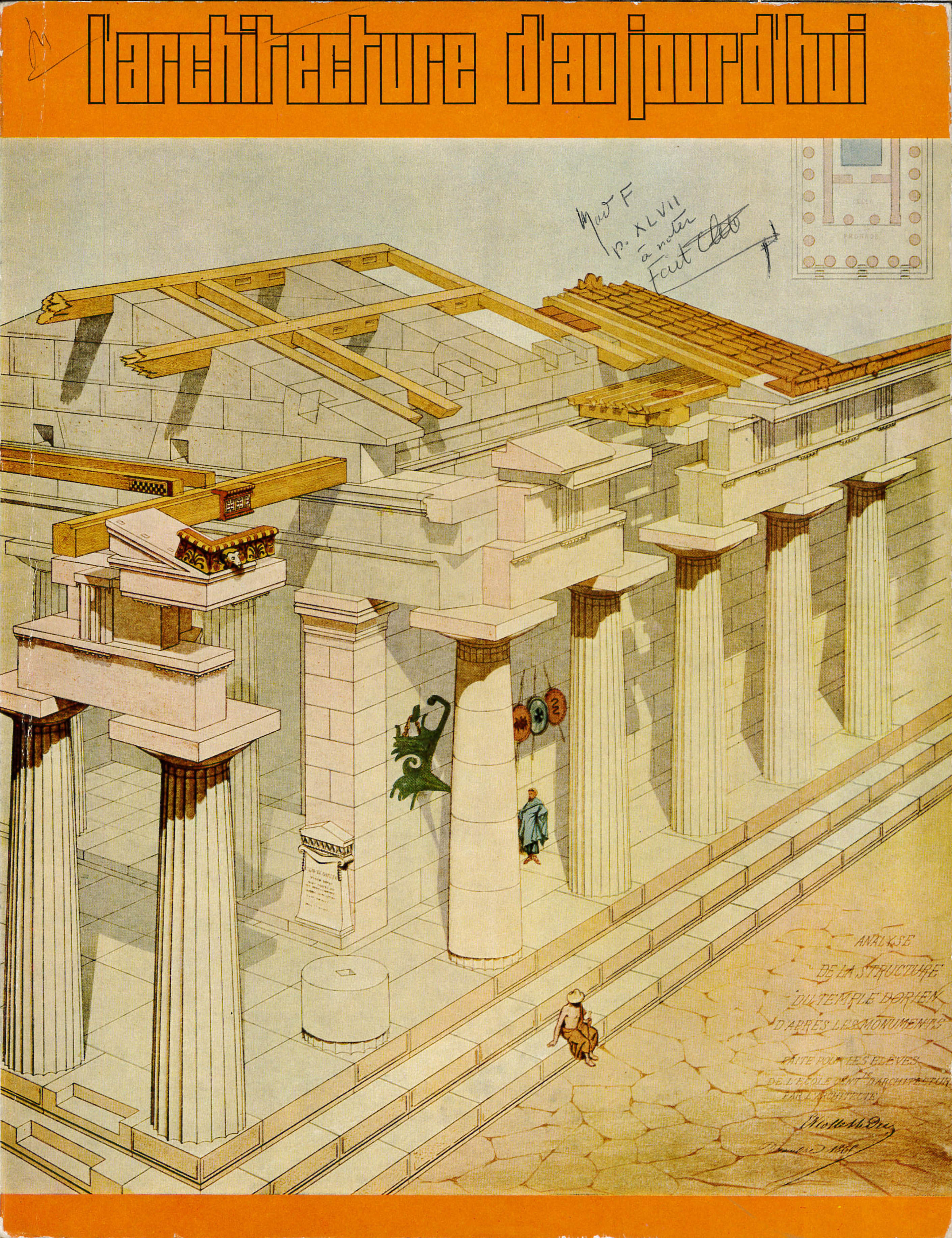 L'Architecture d'Aujourd'hui, nº 143, 1969, couverture