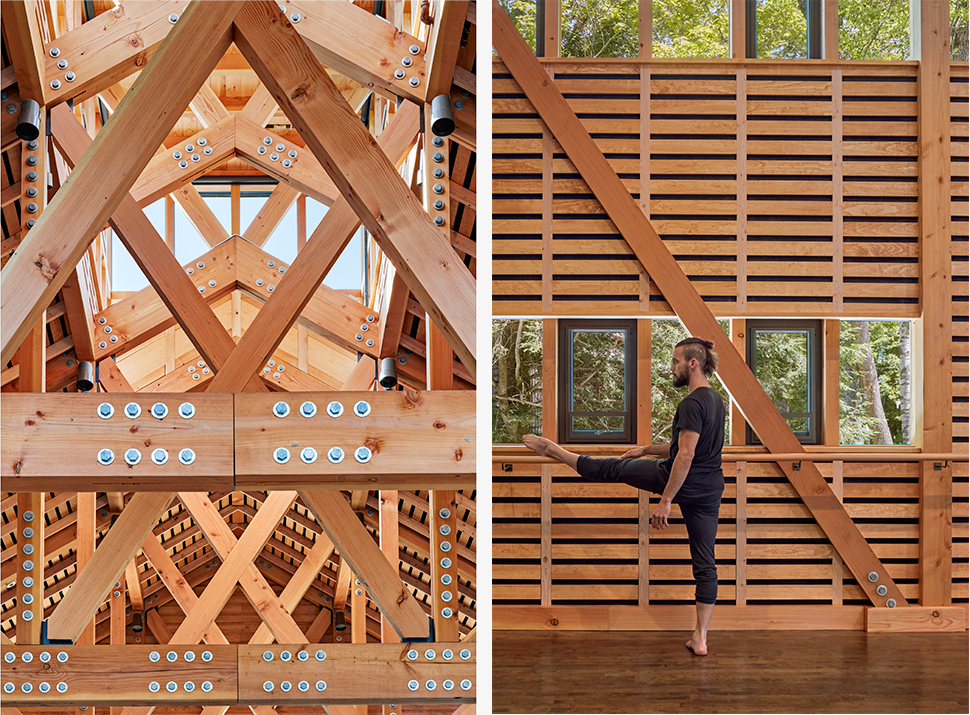Perles Family Studio, Jacob's Pillow Dance Flansburgh Architects, © Robert Benson Photography