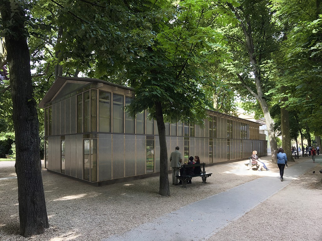 Creche dans le jardin du Luxembourg © Djuric-Tardio