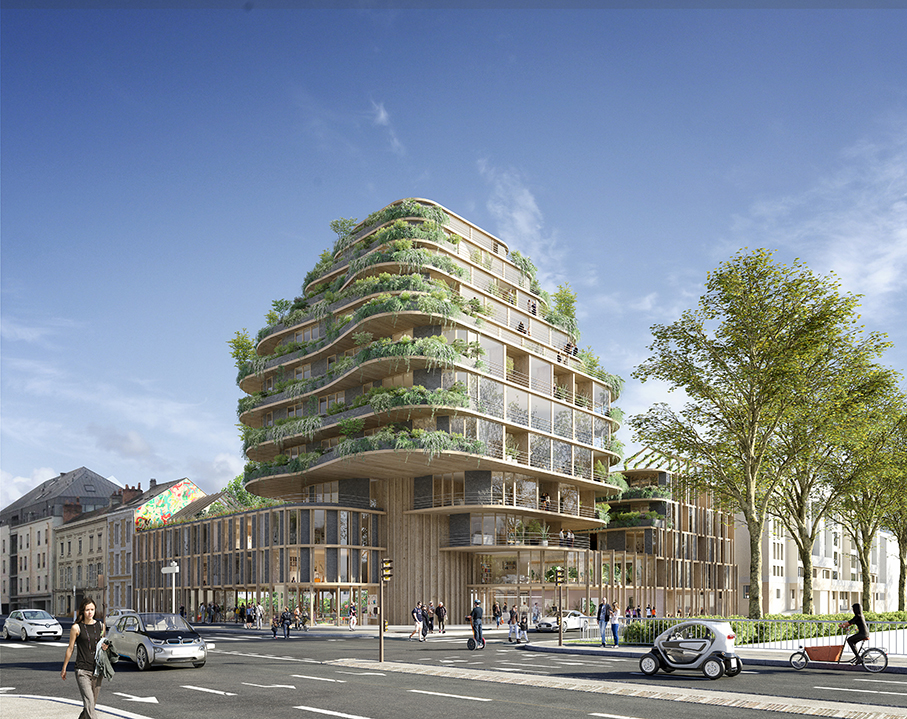 Arborescence © perspective de Tanguy Aumont Air Studio