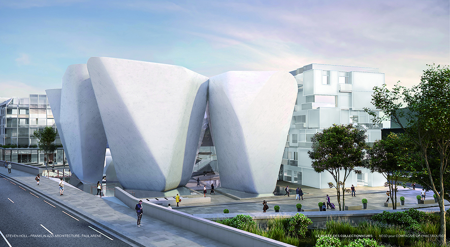 Le Musée des Collectionneurs © STEVEN HOLL - FRANKLIN AZZI ARCHITECTURE - PAUL ARENE / XO3D pour COMPAGNIE DE PHALSBOURG