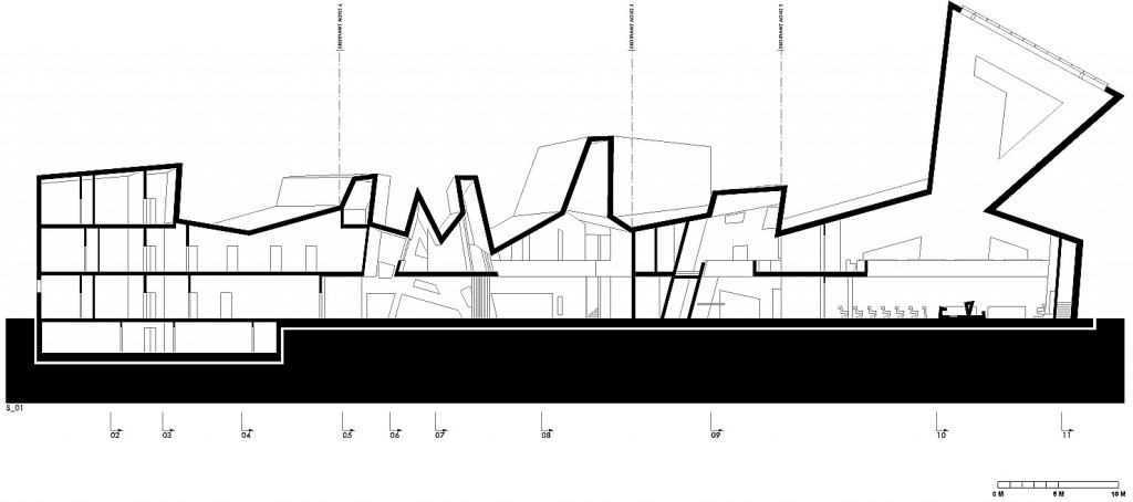 Section © Manuel Herz Architects