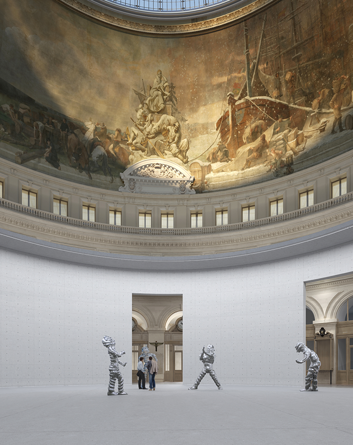 3D simulation © ArtefactoryLab, Tadao Ando Architects & Associates, NeM / Niney & Marca Architectes, Agence Pierre-Antoine Gatier