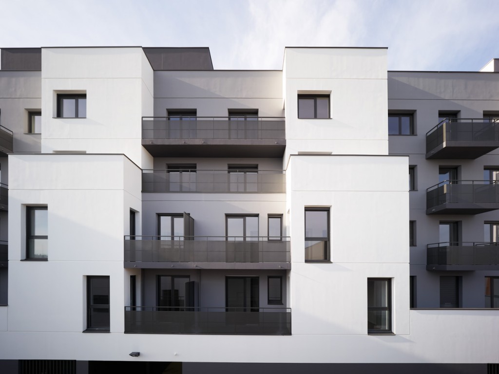 Housing project in Rennes, France © David Foessel