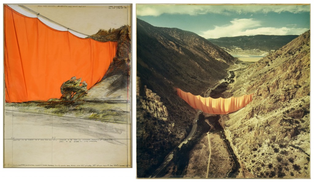 Valley Curtain (Project for Colorado) © Christo