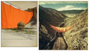 Valley Curtain (Project for Colorado) 1972 © Christo