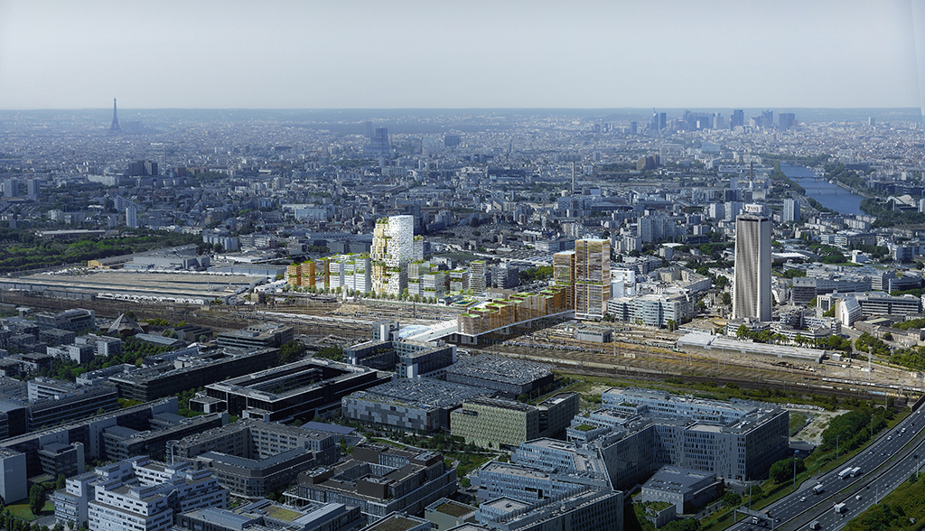 Le projet "Les Lumières Pleyel" © Luxigon