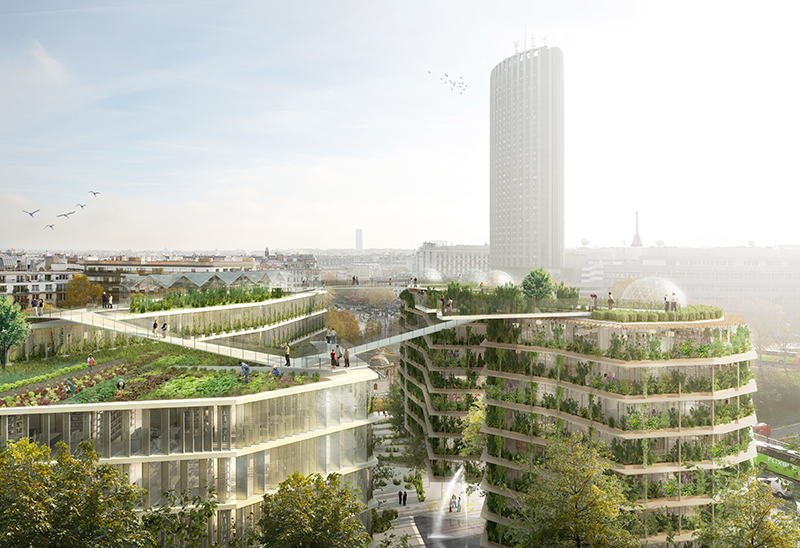© Bnp Paribas Real Estate / Jacques Ferrier Architectures / Chartier Dalix Architectes