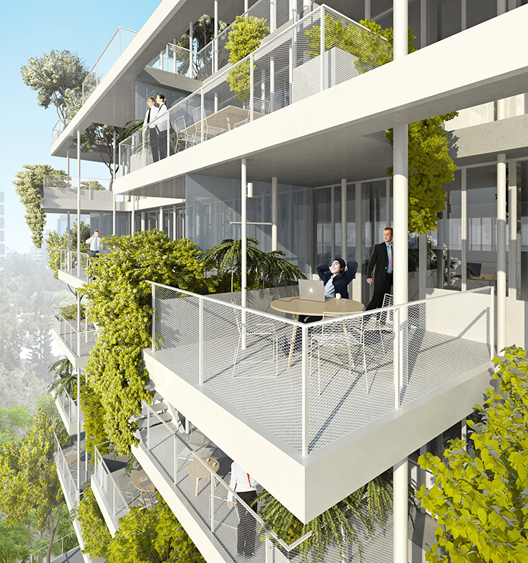 © Nicolas Laisné Architectes - Dimitri Roussel - Nice Anis Meridia balcons