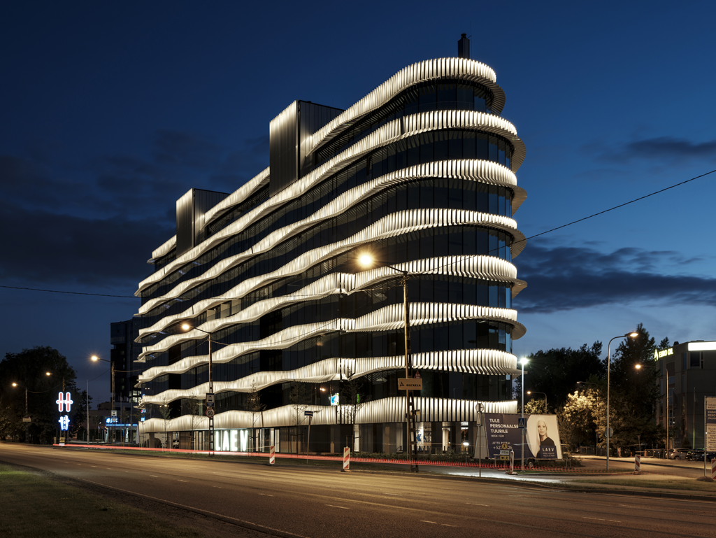 Immeuble de bureaux, Tallin, Estonie, 2017 © KOKO architects + Tonu Tunnel