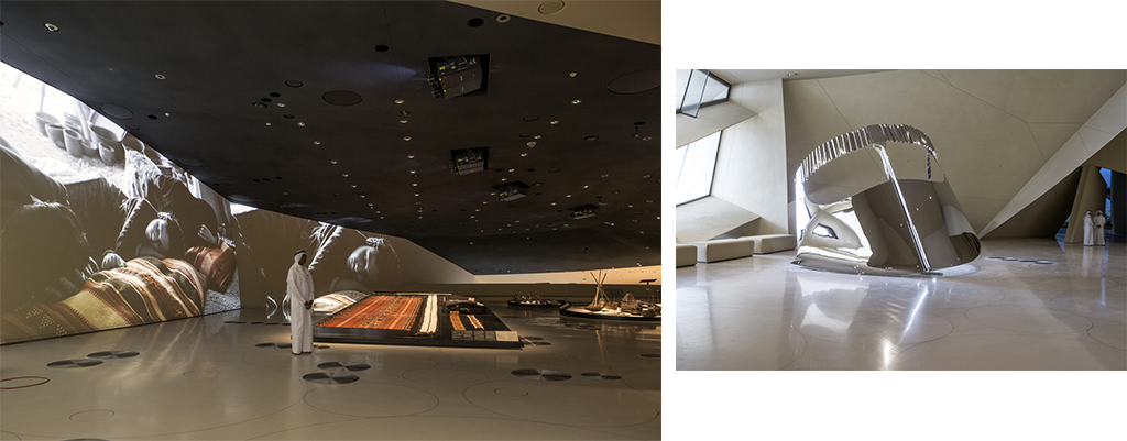 Musée national du Qatar, Ateliers Jean Nouvel © Danica Kus