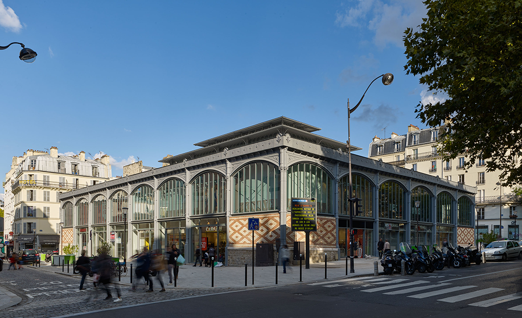 Secrétan Market Hall, Paris, 2015 © Didier Boy de la Tour
