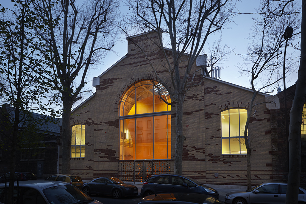 Halles technologiques de l'Ecole Nationale Supérieure d'Arts et Métiers-ParisTech, Paris, 2013 © Frédéric Delangle