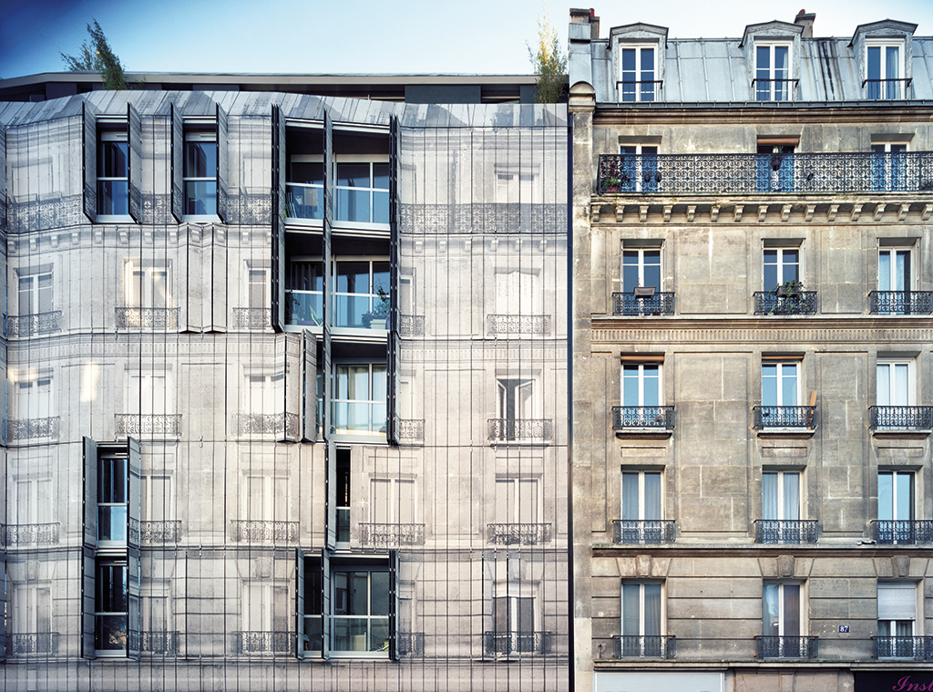 The apartments by Chartier-Corbasson in Paris’18th arrondissement © Romain Meffre & Yves Marchand