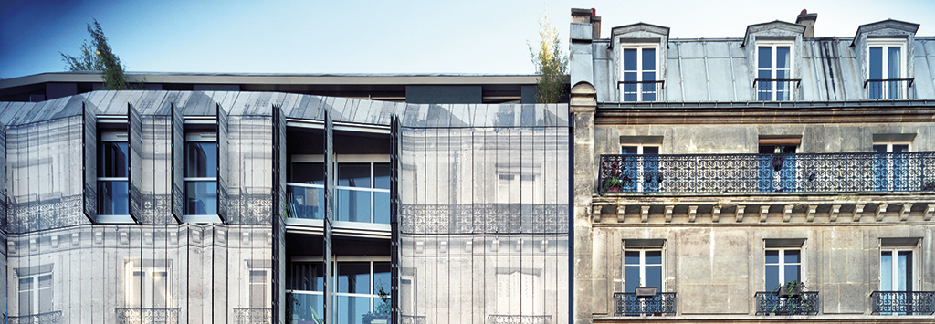 L'immeuble de logements Paris XVIIIe de Chartier-Corbasson © Romain Meffre & Yves Marchand