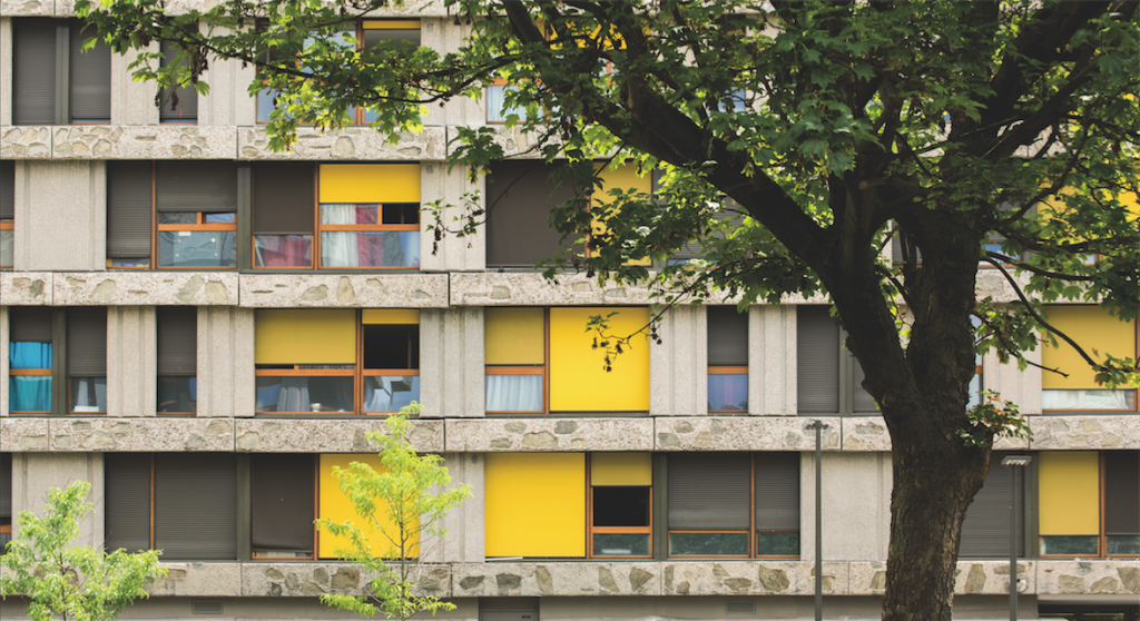 RVA Architectes, réhabilitation de 603 logements sociaux, Créteil, 2019.