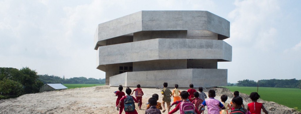 Abri anti-cyclone, Kuakata, sud-est du Bangladesh © Kashef Chowdhury