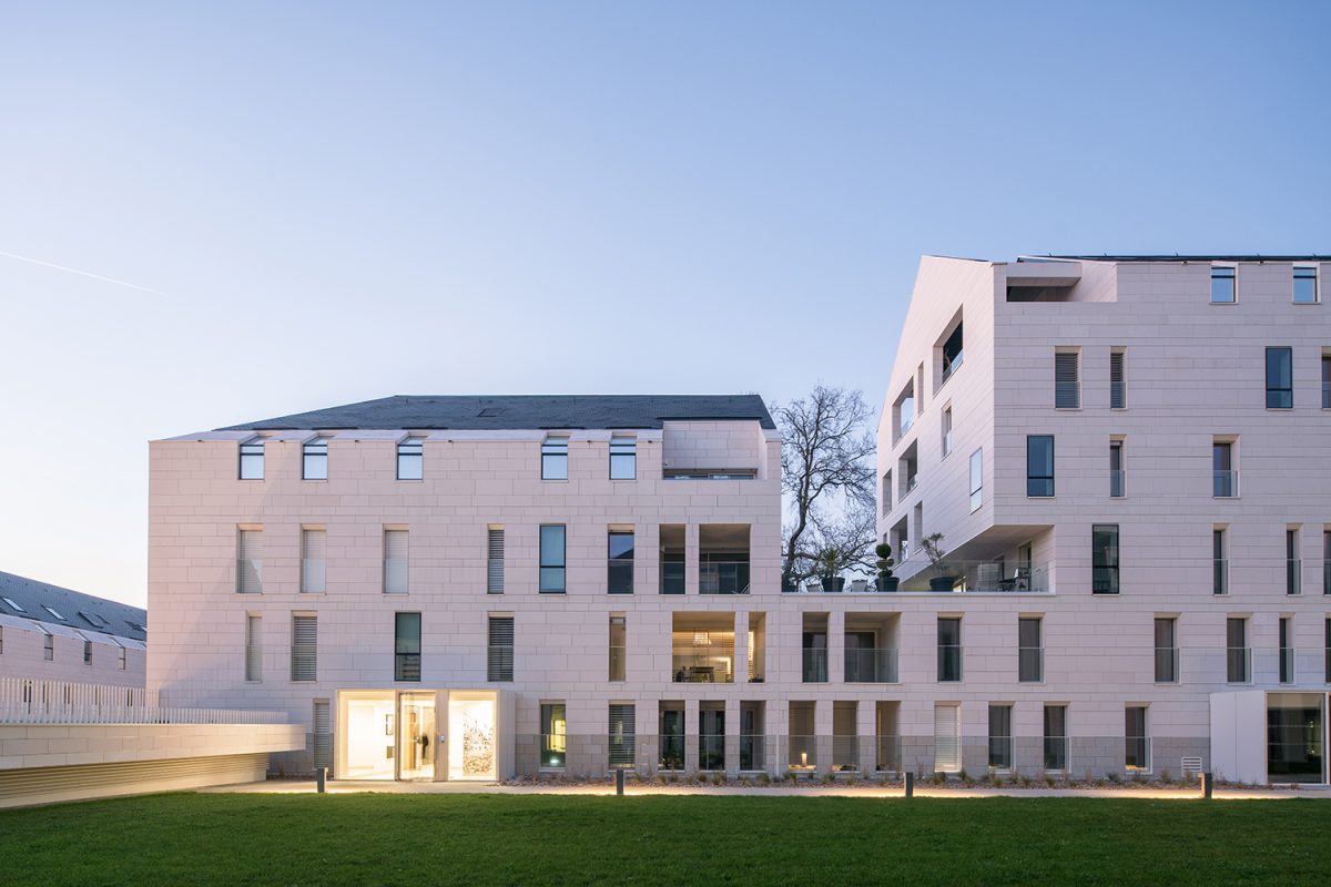 Leibar & Seigneurin, 123 logements, pôle associatif, crèche et jardin public pour Nantes Métropole Habitat, Nantes, France, 2018. © We are contents
