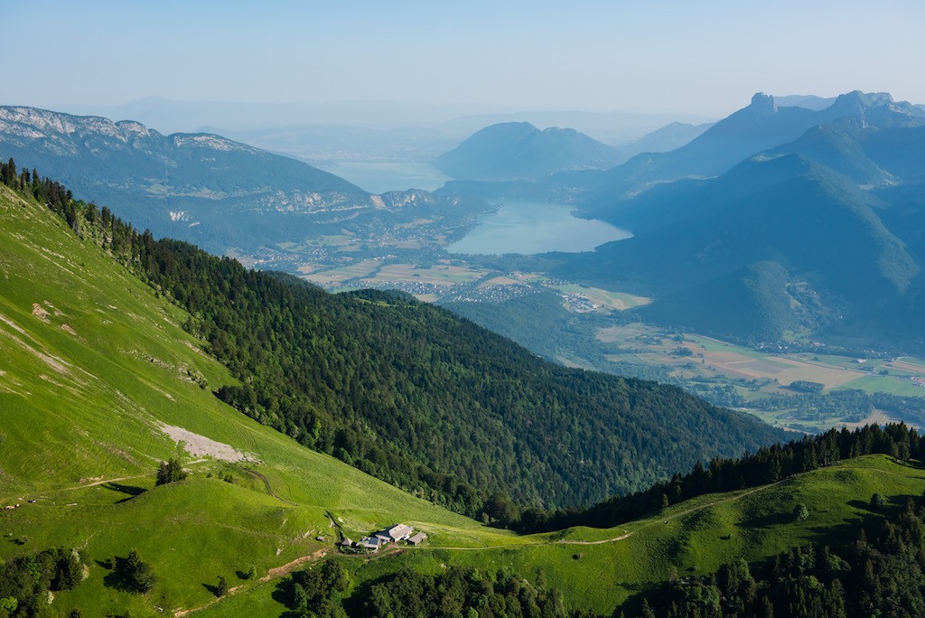 Pays des Sources du lac d’Annecy, vu du ciel ©Timothée Nallet