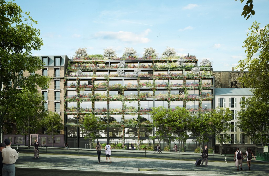 Villa M, hôtel multi-usage, Paris, 2019.