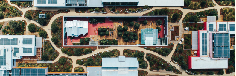 Gehry Partners, extension du campus Facebook, Menlo Park, Californie, 2018 © Facebook