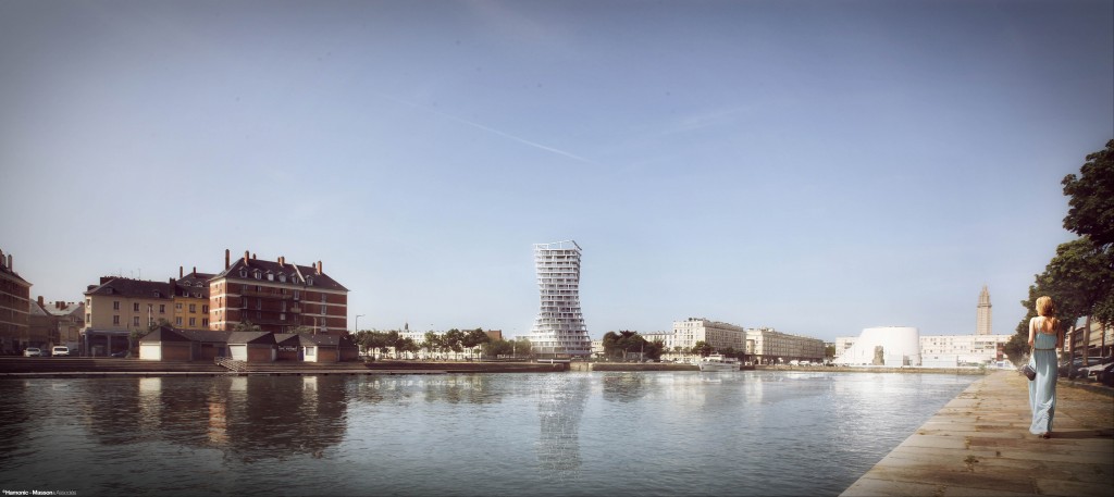 Projet Videcoq, Le Havre, lauréats concours 2017 ©Hamonic + Masson & Associés 