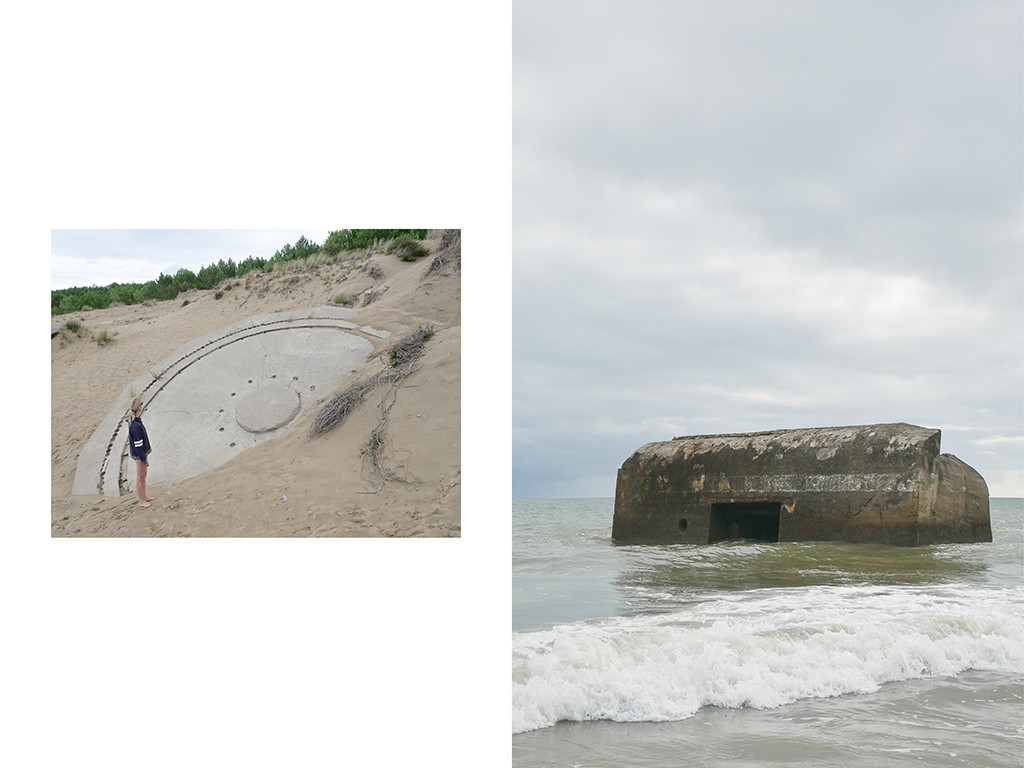 Bunkers, plages Point du Chay, Pontaillac © Vanessa Bosio