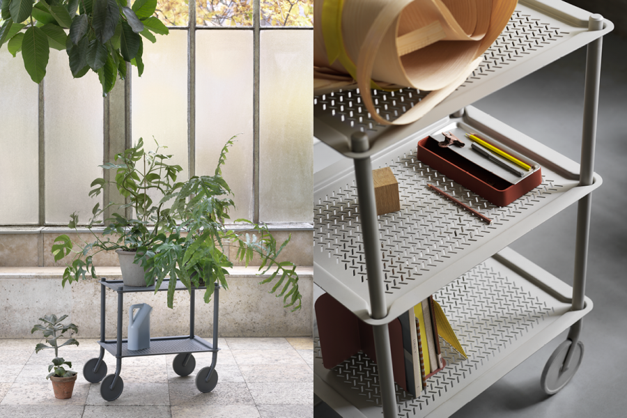 Flow Trolley par Normal Studio pour Muuto