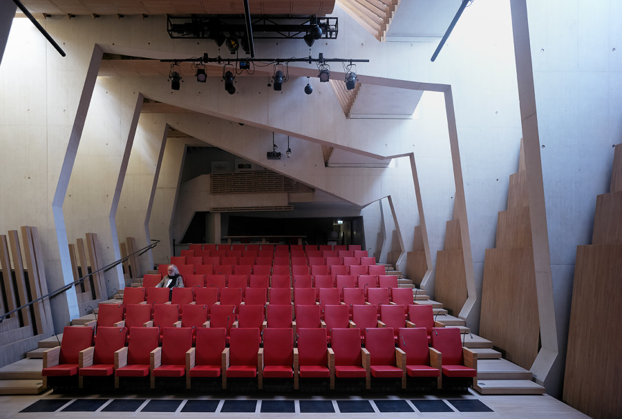 Auditorium de la fondation Jan Michalski © Julien Lanoo