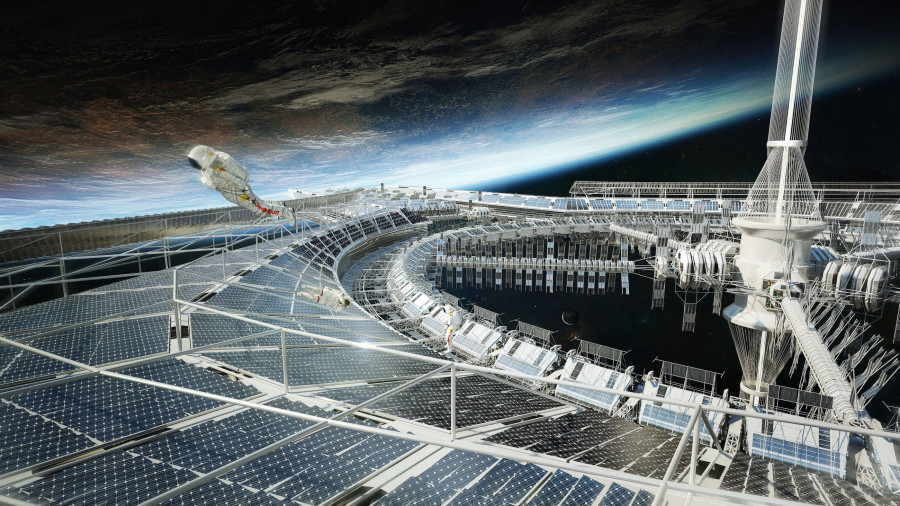 Benoît Paterlini (France) -  Architecture et Innovation pour l’Espace, nominé 2019, « un projet offrant des perspectives de vie future dans les stations spatiales ». 