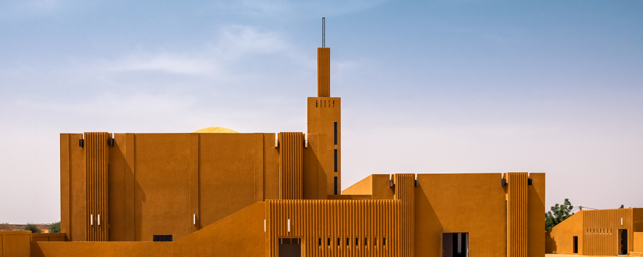 Atelier Masomi, Studio Chahar, Hikma Religious and Secular Complex, Niger, 2018 © James Wang