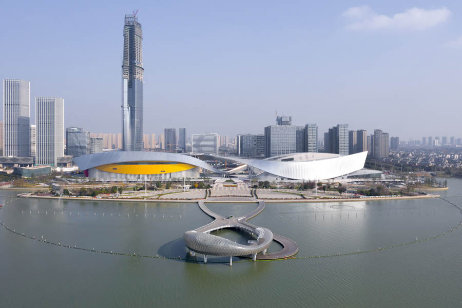 2Portzamparc, Centre culturel de Suzhou, 2020, Chine ©2Portzamparc