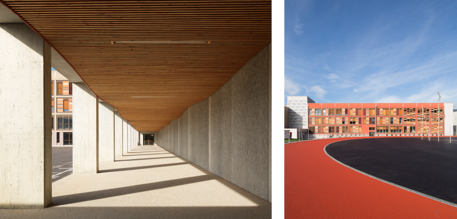 Cité scolaire Saint-Exupéry, Bellegarde-sur-Valserine, 2002-2014 | ©Cyrille Weiner